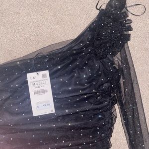 Sparkly Zara dress!